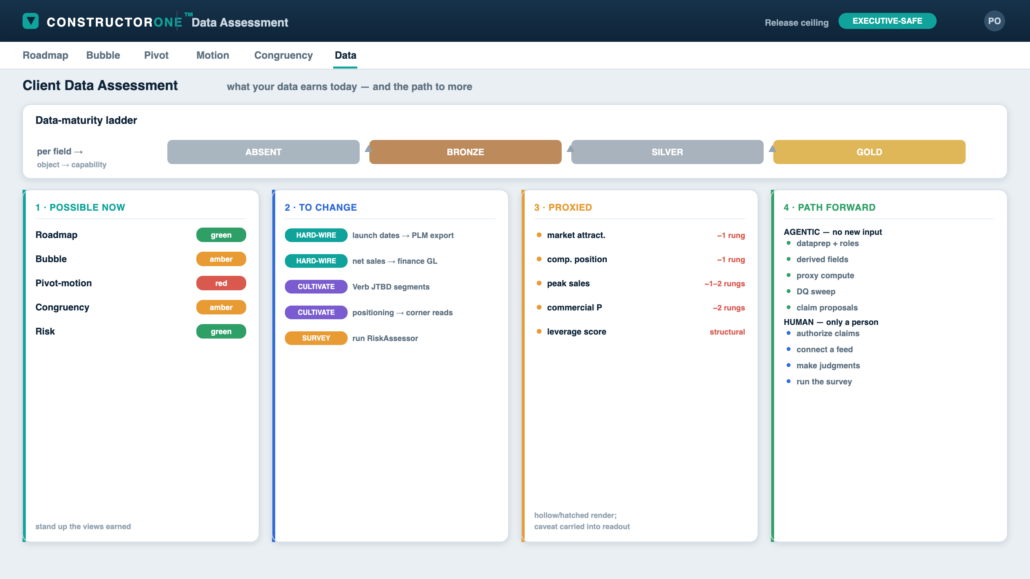 A customer-owned foundation and the data assessment